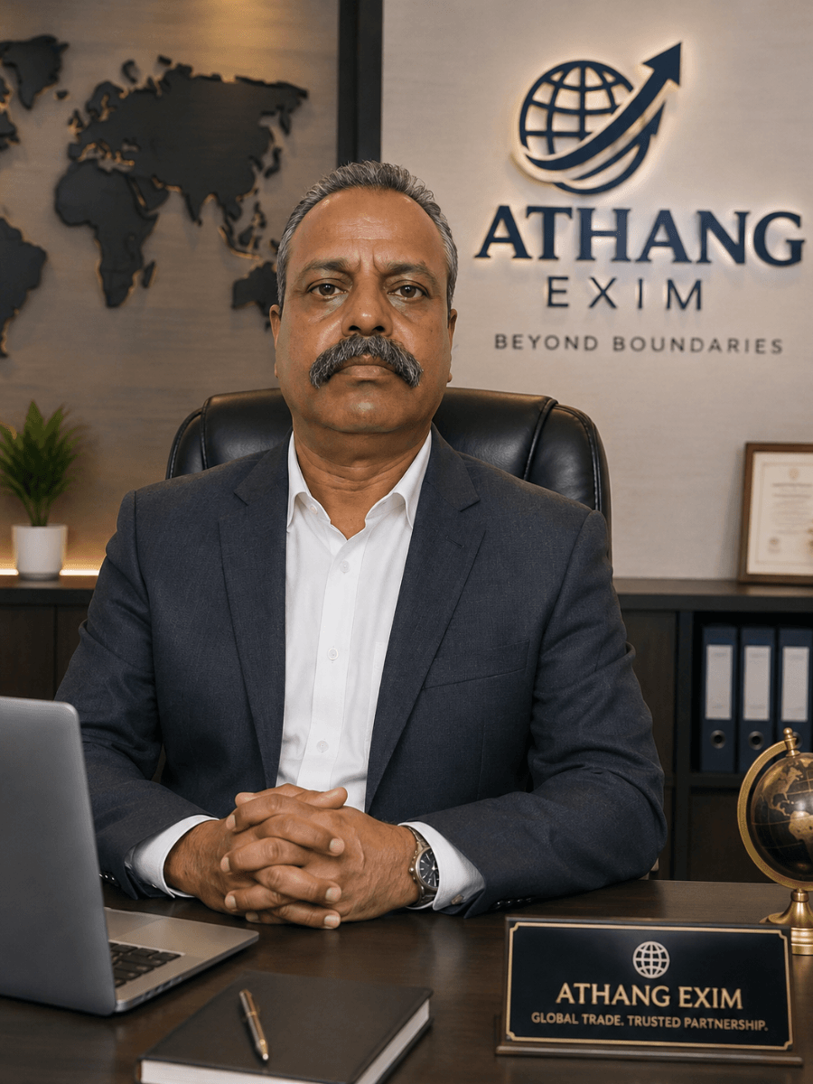 Ghansham bairagi owner of athang exim